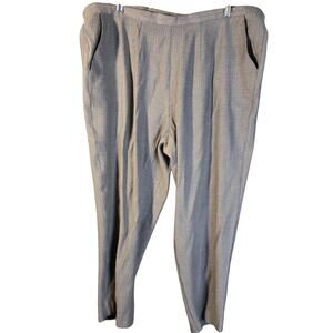 Alfred Dunner 18W Black/White Pull On Pants/Trousers [054]